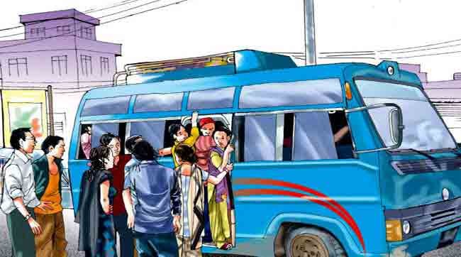 भोलिदेखि सार्वजनिक सवारी एक जिल्लाबाट अर्को जिल्ला जान रोक