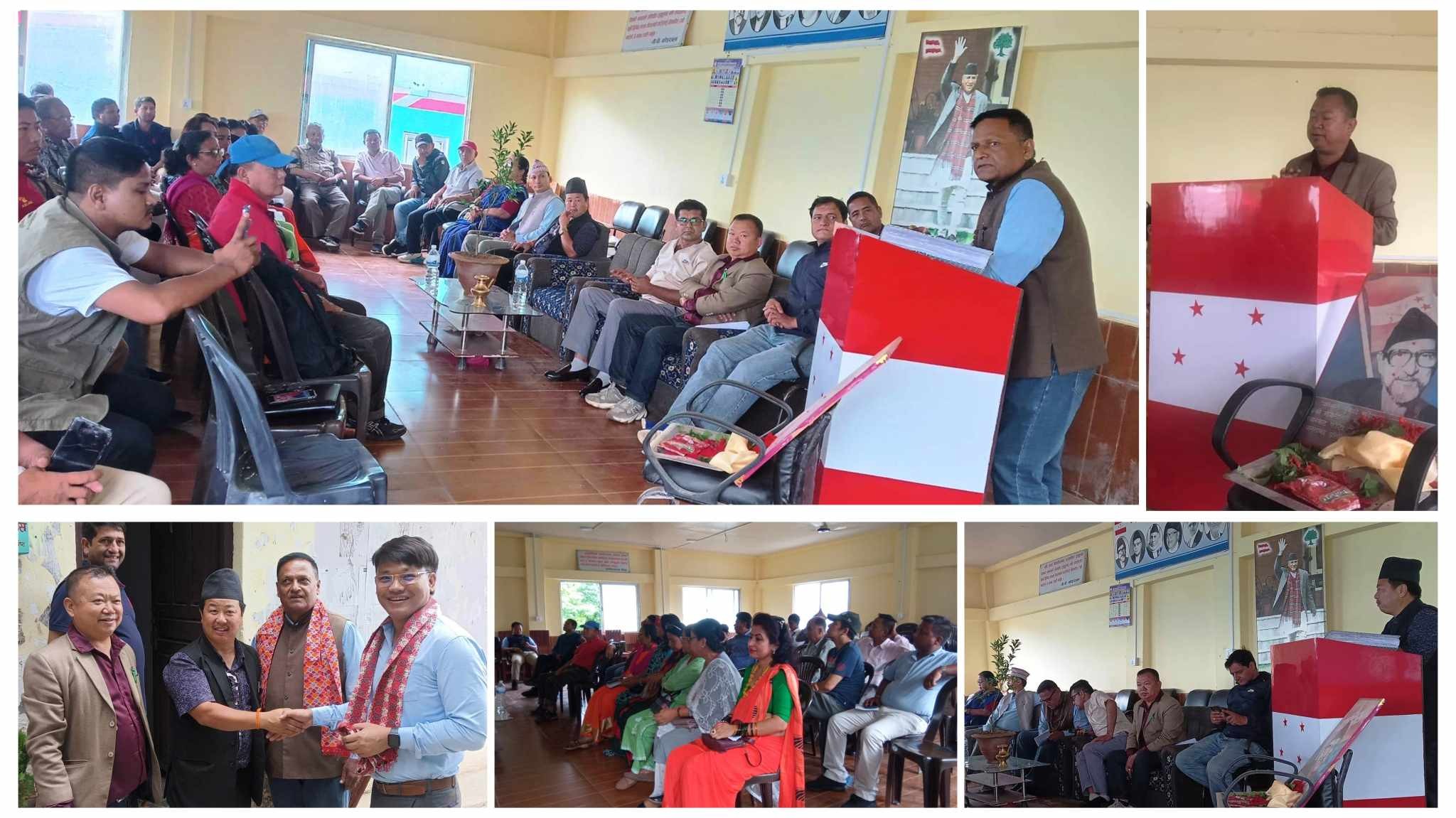 धनकुटामा नेपाली कांग्रेसको आन्तरीक संगठन सुदृढीकरण अभियान शुरु