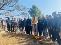 ओखलढुंगा कांग्रेसका उम्मेदवार लुइटेलले थाले चुनावी अभियान