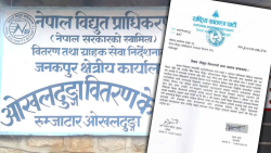 चम्पादेवीमा विद्युतको काम अलपत्र भएको भन्दै रास्वपाले गराय‍ो ध्यानाकर्षण