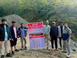 भुसिंगा खोलामा हिमस्टारको काम ठप्प : ६ बुँदे माग राख्दै माइक्रोहाइड्रोका स्थानीय आन्दोलित