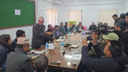 ओखलढुंगामा मुख्य निर्वाचन अधिकृतको कार्यालयद्वारा अन्तर्क्रिया