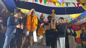 चम्पादेवी गाउँपालिका अध्यक्षकप : भलिबलमा चम्पादेवी ए च्याम्पियन, २० विधाका यी हुन् विजेता